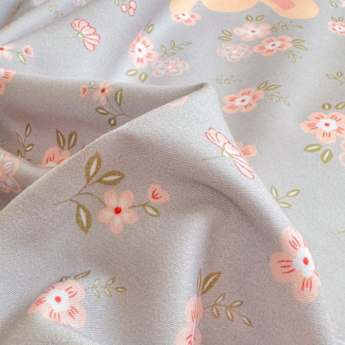 91家纺网 家纺一手货源 找家纺 梦舒阳家纺 新款古法水洗棉仿棉云感泡泡四件套 兔语花时