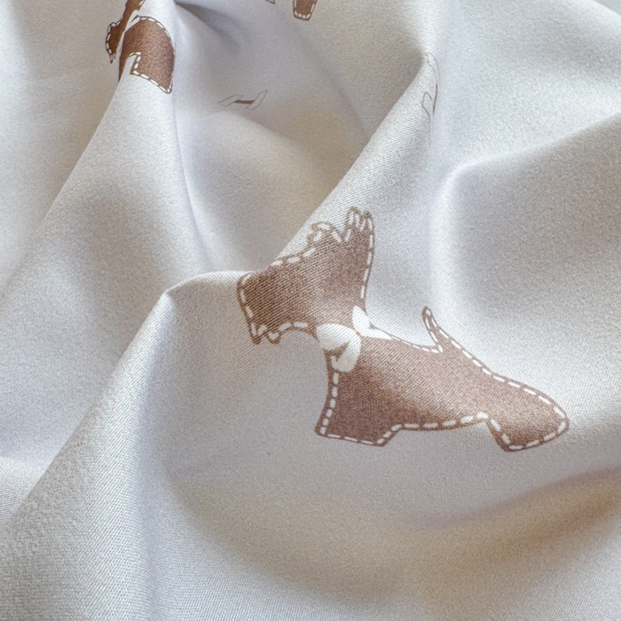 91家纺网 家纺一手货源 找家纺 梦舒阳家纺 新款古法水洗棉仿棉云感泡泡四件套 小狗日记