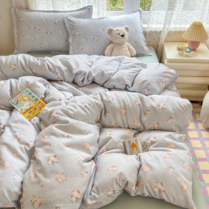 91家纺网 家纺一手货源 找家纺 梦舒阳家纺 新款古法水洗棉仿棉云感泡泡四件套 绿野仙踪