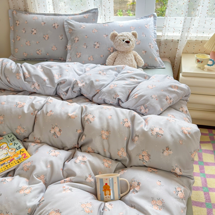 91家纺网 家纺一手货源 找家纺 梦舒阳家纺 新款古法水洗棉仿棉云感泡泡四件套 绿野仙踪