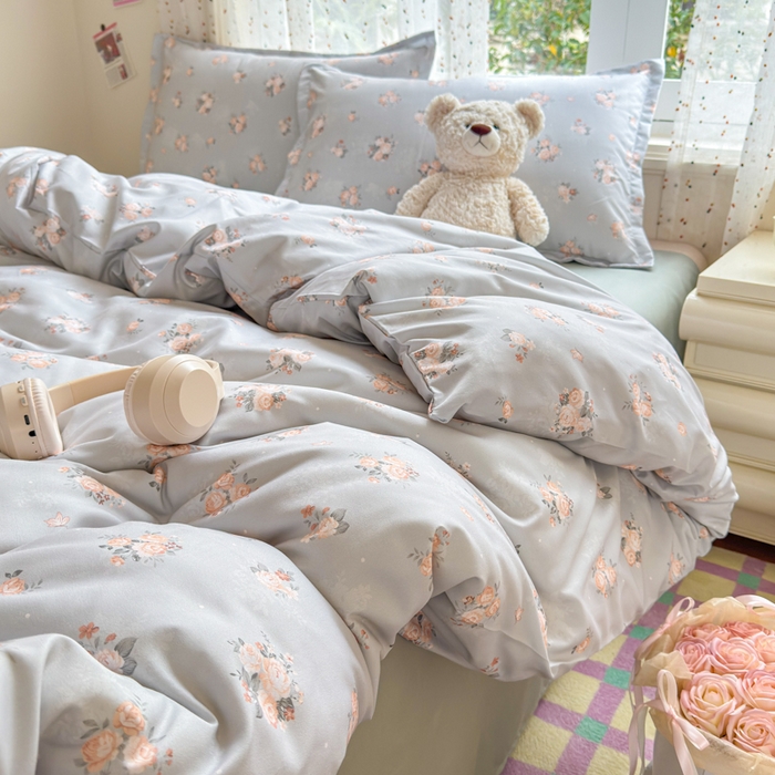 91家纺网 家纺一手货源 找家纺 梦舒阳家纺 新款古法水洗棉仿棉云感泡泡四件套 绿野仙踪