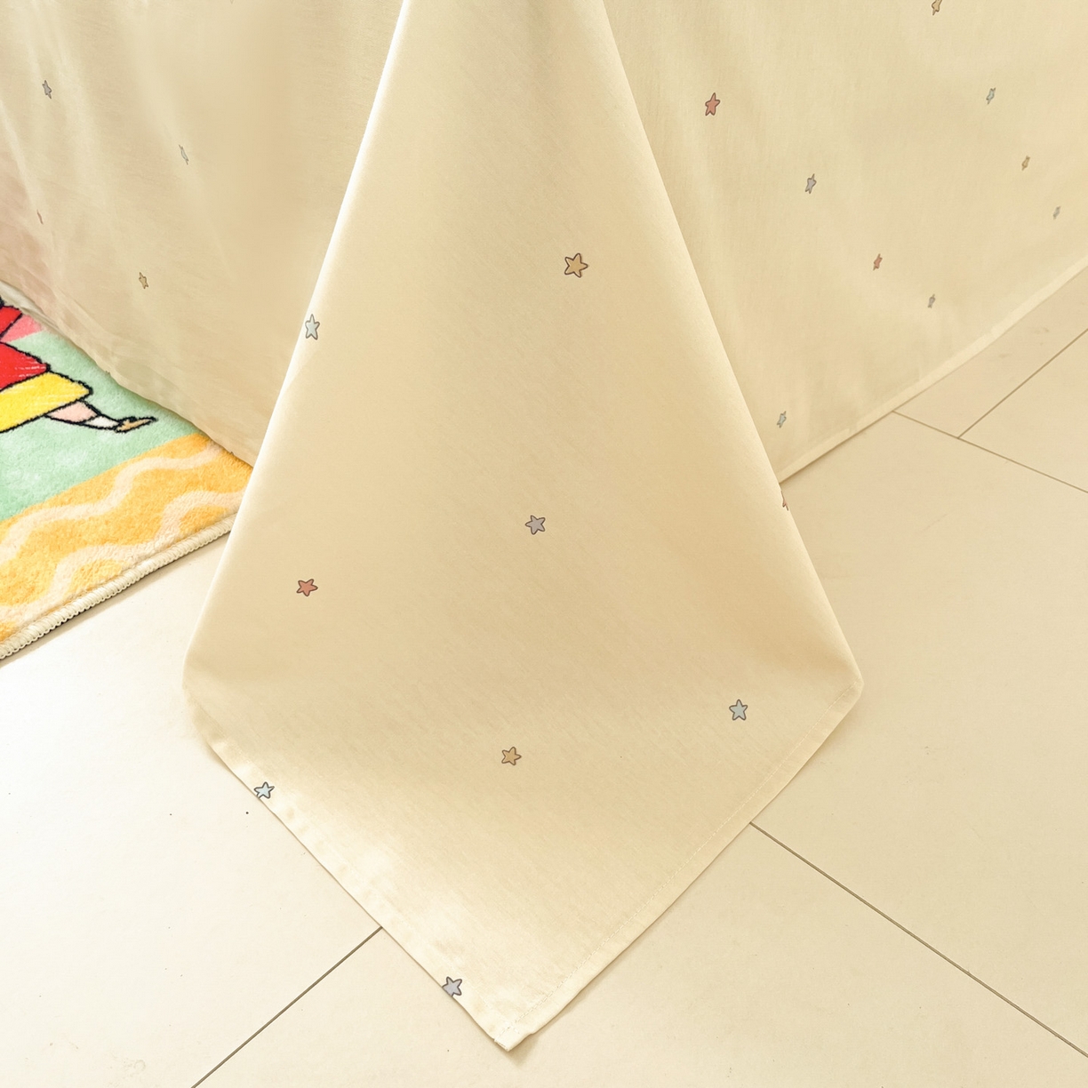 91家纺网 家纺一手货源 找家纺 博雅 2026新款蜡笔小新正版授权全棉纯棉大版枕套单品枕套枕套单件 大版-彩色圈圈蜡笔小新