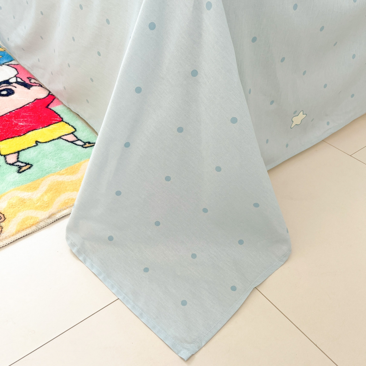 91家纺网 家纺一手货源 找家纺 博雅 2026新款蜡笔小新正版授权全棉纯棉大版枕套单品枕套枕套单件 大版-滑板小新