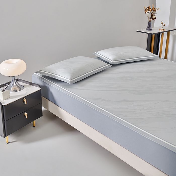 91家纺网 家纺一手货源 找家纺 （总）小牛席业 2026新款冰纹凉感冰丝席席子凉席-【床笠款】凉席藤席冰藤席冰丝席竹席乳胶席豆豆席