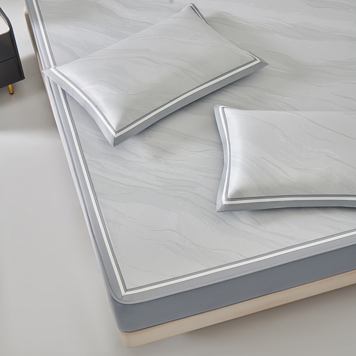 91家纺网 家纺一手货源 找家纺 （总）小牛席业 2026新款冰纹凉感冰丝席席子凉席-【床笠款】凉席藤席冰藤席冰丝席竹席乳胶席豆豆席