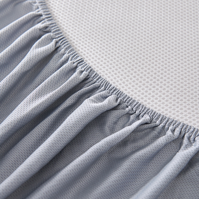 91家纺网 家纺一手货源 找家纺 小牛席业 2026新款冰纹凉感冰丝席席子凉席-床笠款 浅紫