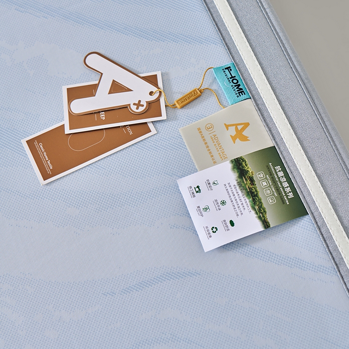 91家纺网 家纺一手货源 找家纺 小牛席业 2026新款冰纹凉感冰丝席席子凉席-床笠款 蓝色