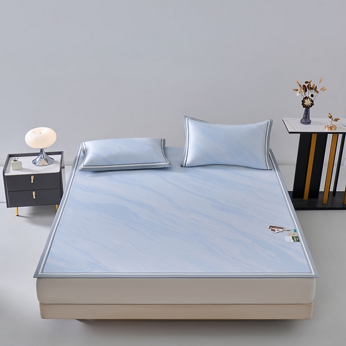 （总）小牛席业 2026新款冰纹凉感冰丝席席子凉席凉席藤席冰藤席冰丝席竹席乳胶席豆豆席