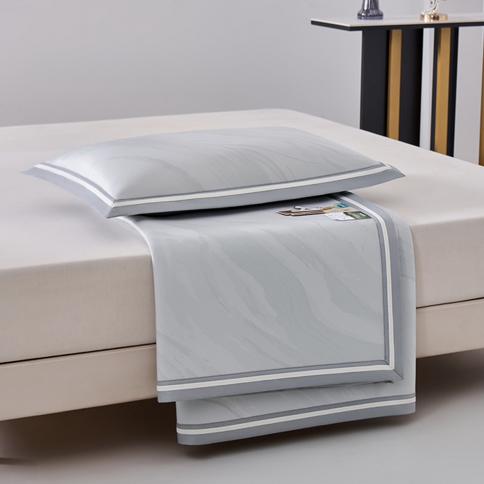 91家纺网 家纺一手货源 找家纺 小牛席业 2026新款冰纹凉感冰丝席席子凉席 灰色