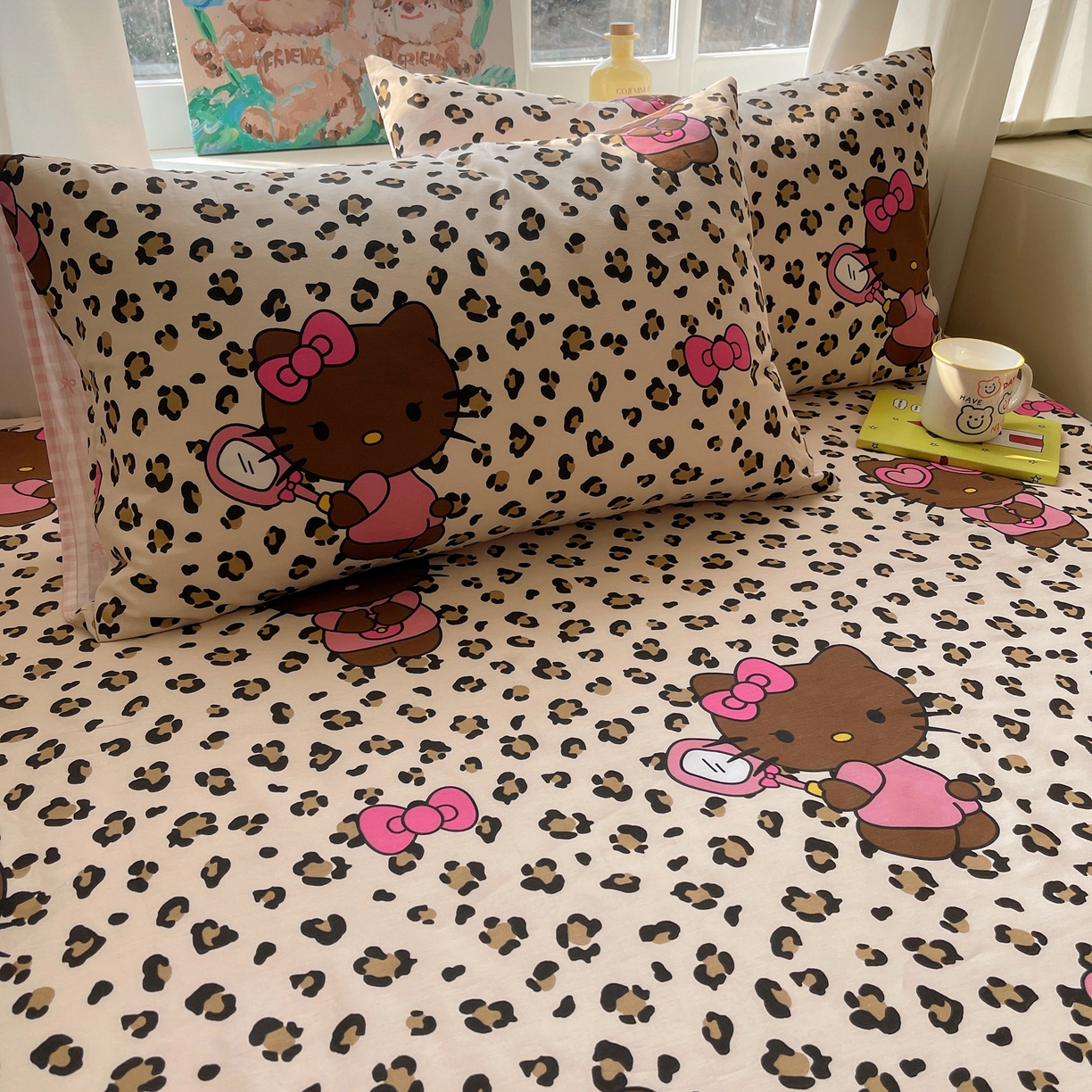 91家纺网 家纺一手货源 找家纺 （总）六巷胡同 2026新款40支全棉13070INS卡通全棉单品枕套