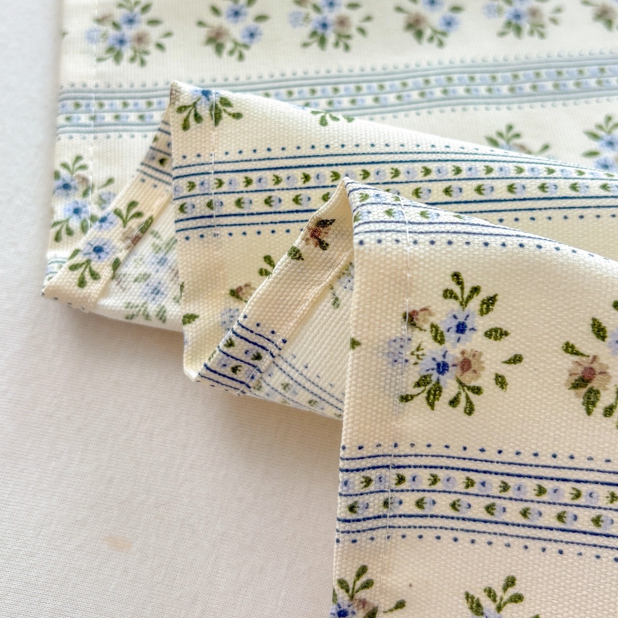 91家纺网 家纺一手货源 找家纺 青泽家纺 2025新款原棉标老粗布系列床单三件套 陌微