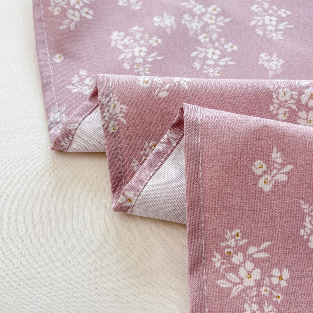 91家纺网 家纺一手货源 找家纺 青泽家纺 2025新款原棉标老粗布系列床单三件套 如梦紫