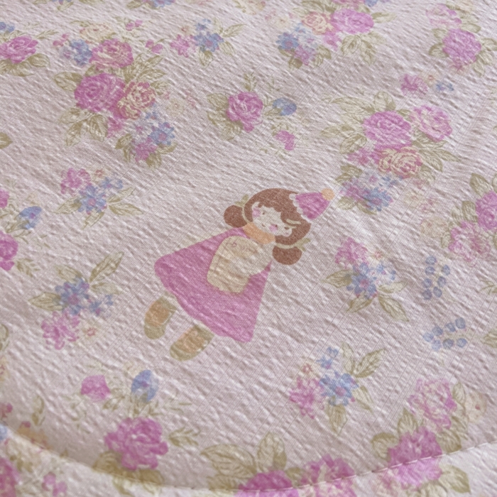 91家纺网 家纺一手货源 找家纺 贝扬思家纺 2026新款云感双层纱7A抗菌夏被四件套系列-栀夏系列 栀夏-梦境之间