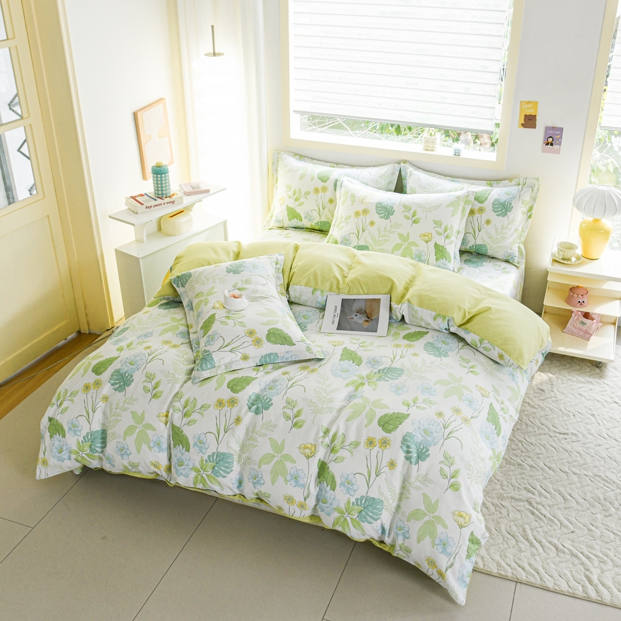 91家纺网 家纺一手货源 找家纺 （总）缘舒家纺 2026新款全棉纯棉印花四件套