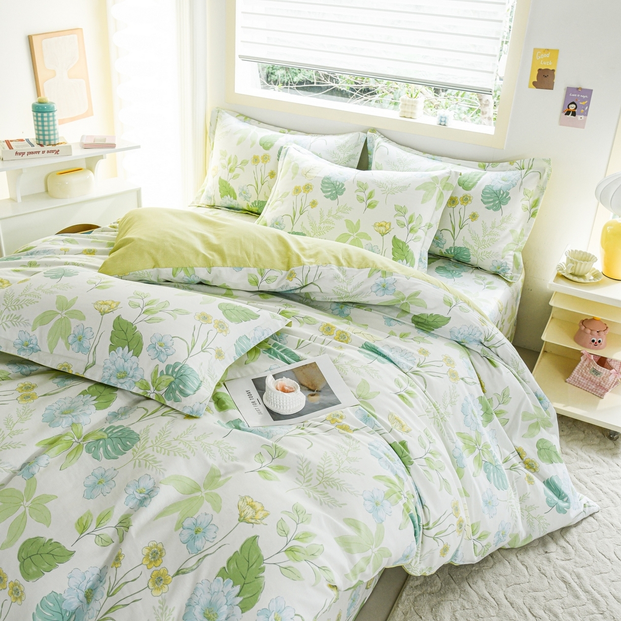 91家纺网 家纺一手货源 找家纺 （总）缘舒家纺 2026新款全棉纯棉印花四件套