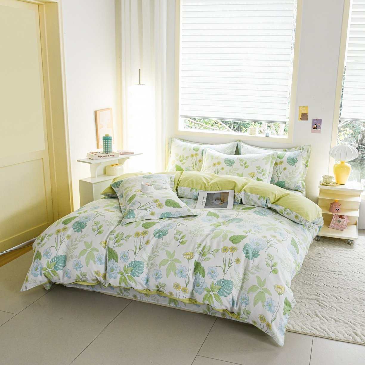 91家纺网 家纺一手货源 找家纺 （总）缘舒家纺 2026新款全棉纯棉印花四件套