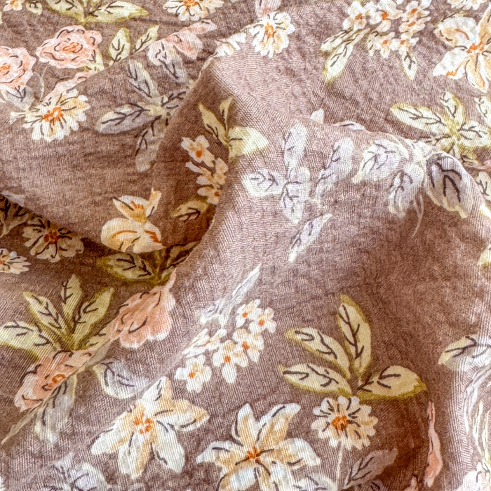 91家纺网 家纺一手货源 找家纺 梦舒阳家纺 新款泡芙棉双层纱四件套皱皱纱四季款泡芙纱四件套现货充足 桔园