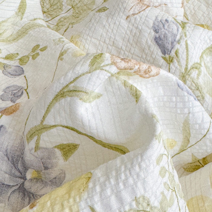 91家纺网 家纺一手货源 找家纺 梦舒阳家纺 新款泡芙棉双层纱四件套皱皱纱四季款泡芙纱四件套现货充足 绿意