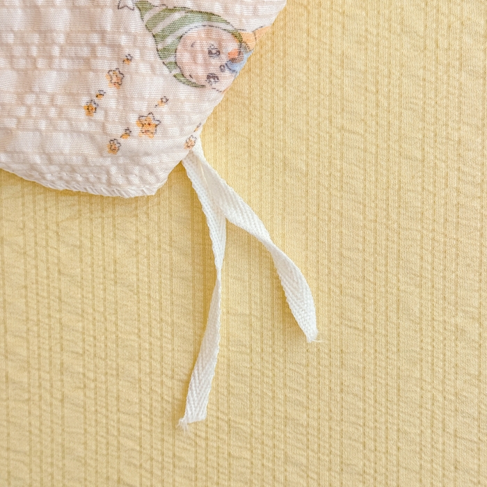 91家纺网 家纺一手货源 找家纺 梦舒阳家纺 新款泡芙棉双层纱四件套皱皱纱四季款泡芙纱四件套现货充足 星星人