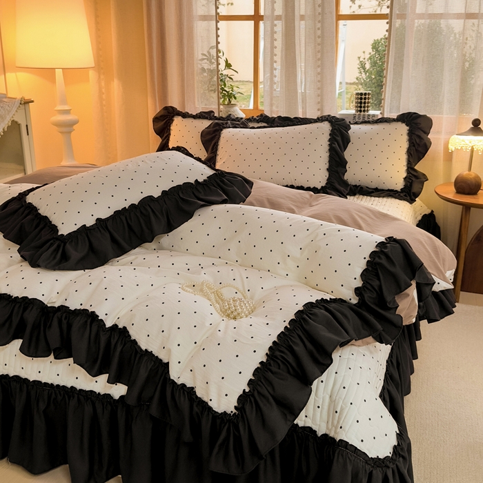 91家纺网 家纺一手货源 找家纺 （总）云木里 2026新款古法水洗棉印花床盖四件套