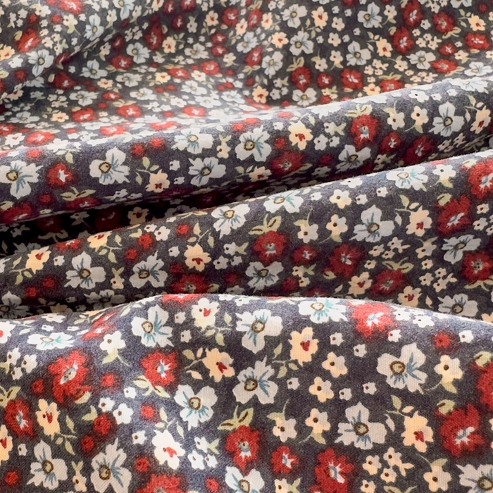 91家纺网 家纺一手货源 找家纺 云木里 2026新款古法水洗棉印花床盖四件套 野牧红