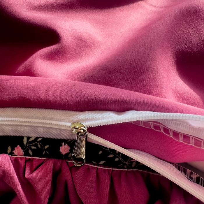 91家纺网 家纺一手货源 找家纺 云木里 2026新款古法水洗棉印花床盖四件套 知否