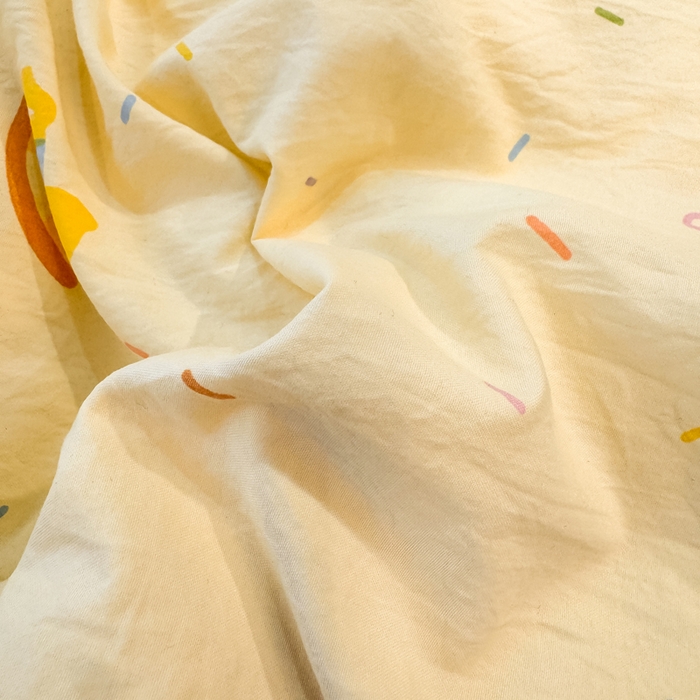 91家纺网 家纺一手货源 找家纺 云木里 2026新款古法水洗棉印花床盖四件套 好运木马