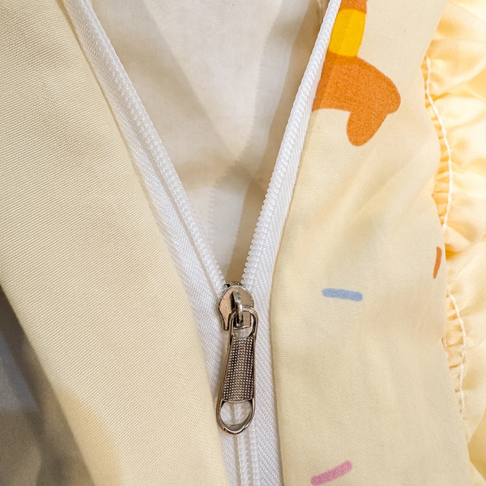 91家纺网 家纺一手货源 找家纺 云木里 2026新款古法水洗棉印花床盖四件套 好运木马