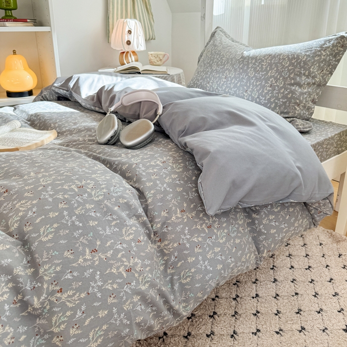 91家纺网 家纺一手货源 找家纺 禧缘家纺（原梦想家） 2026新款仿棉学生三件套云感棉 铃兰絮语