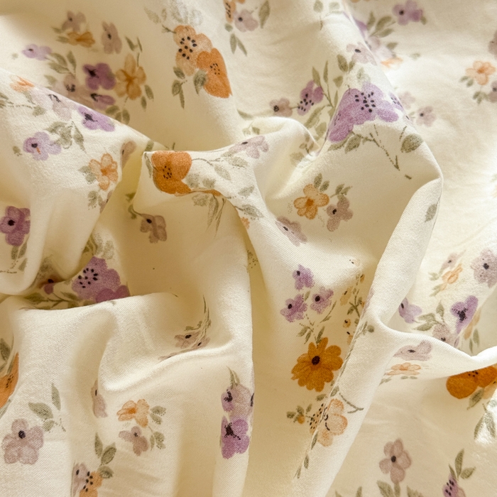 91家纺网 家纺一手货源 找家纺 禧缘家纺（原梦想家） 2026新款仿棉学生三件套云感棉 木槿花开