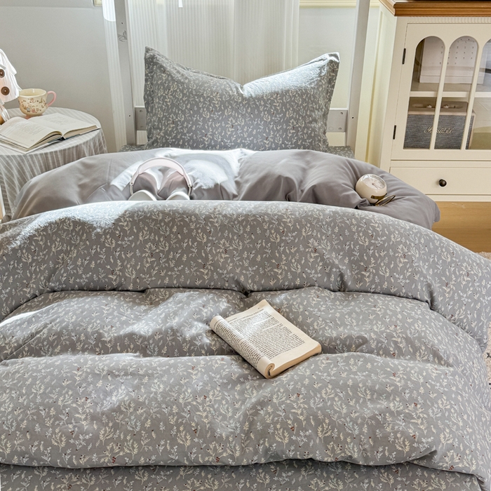 91家纺网 家纺一手货源 找家纺 禧缘家纺（原梦想家） 2026新款仿棉学生三件套云感棉 铃兰絮语