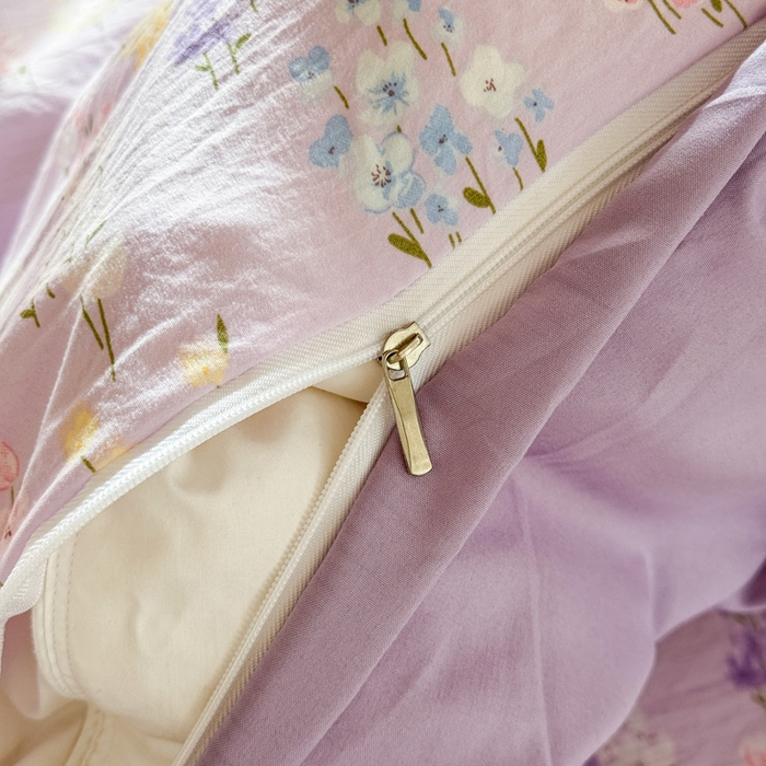 91家纺网 家纺一手货源 找家纺 禧缘家纺（原梦想家） 2026新款仿棉学生三件套云感棉 幽幽一梦