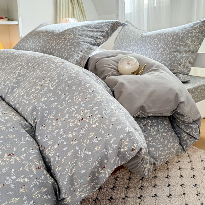 91家纺网 家纺一手货源 找家纺 禧缘家纺（原梦想家） 2026新款仿棉学生三件套云感棉 铃兰絮语