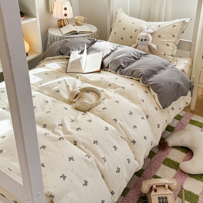 91家纺网 家纺一手货源 找家纺 （总）禧缘家纺（原梦想家） 2026新款仿棉学生三件套云感棉