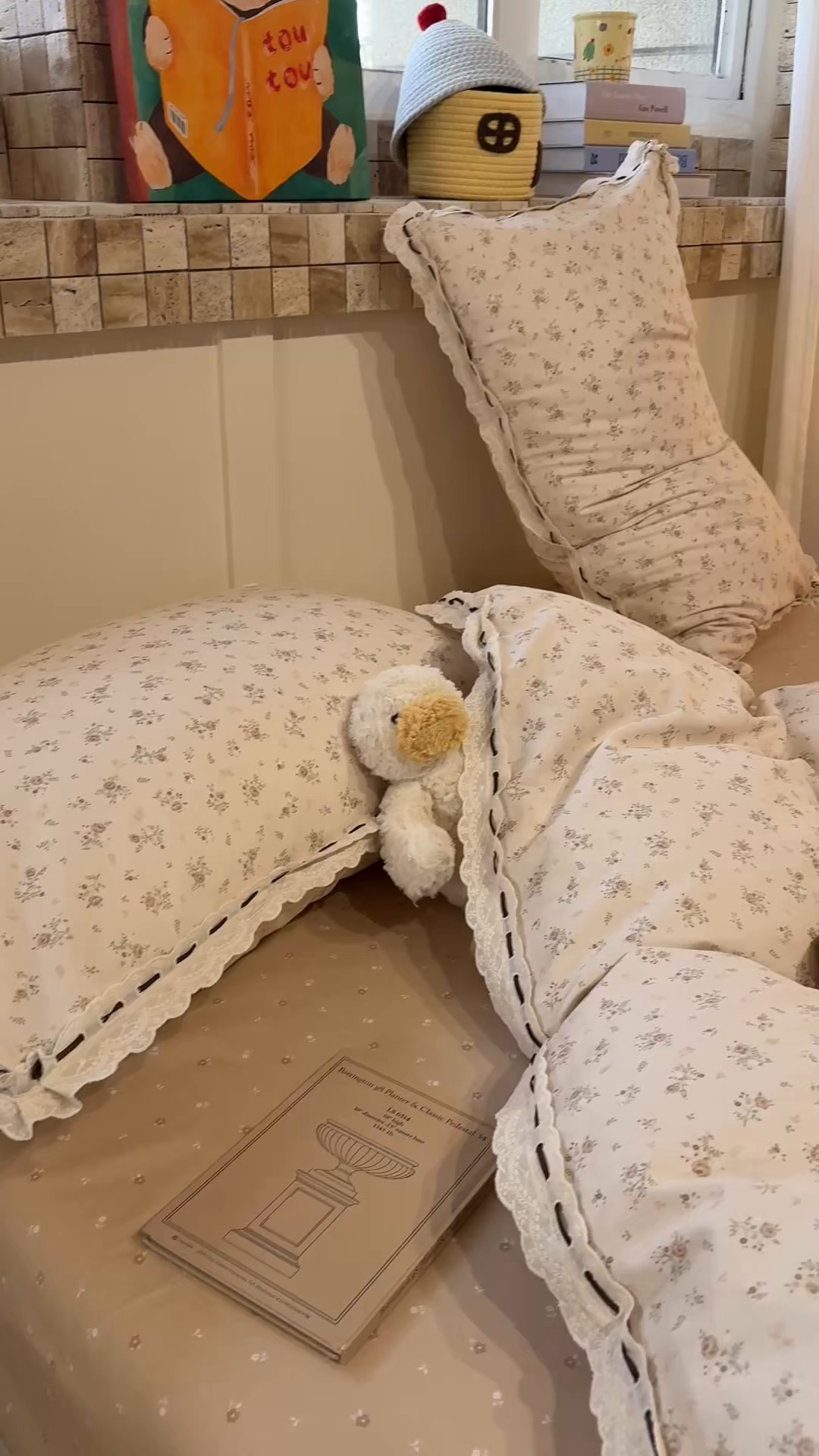 91家纺网 家纺一手货源 找家纺 欣宜家纺 2026新款全棉纯棉法式小清新复古碎花四件套 温婉