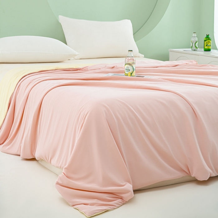 91家纺网 家纺一手货源 找家纺 （总）爱彼家纺 2026春夏新款冰吸薄荷夏被A类氨纶凉感夏被防蚊冰薄荷夏被夏凉被空调被-系列三