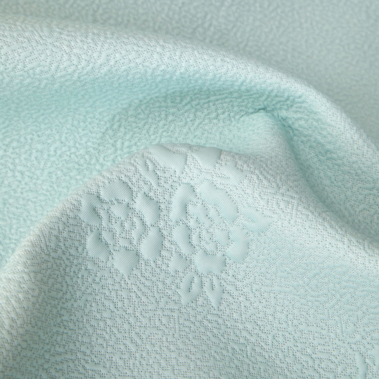 91家纺网 家纺一手货源 找家纺 （总）航途席业 2026新款A类凉感豆豆床裙款凉席三件套-系列七