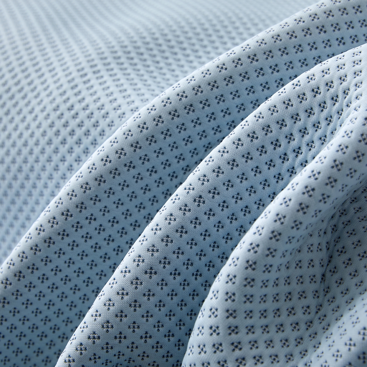 91家纺网 家纺一手货源 找家纺 （总）航途席业 2026新款A类凉感豆豆床裙款凉席三件套-系列四