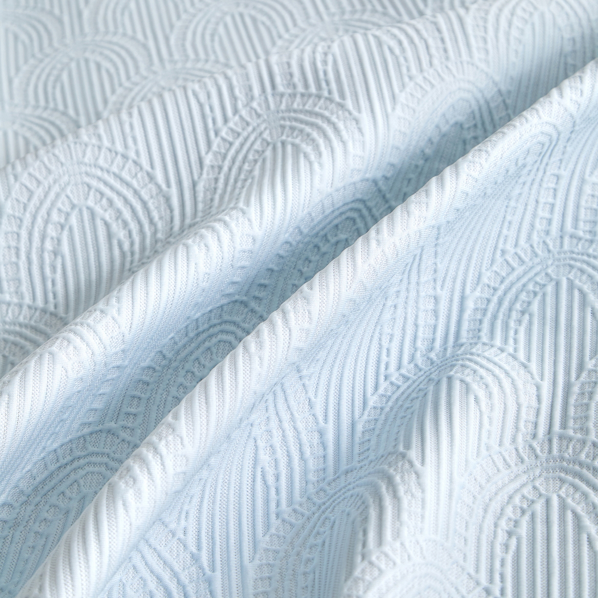 91家纺网 家纺一手货源 找家纺 （总）航途席业 2026新款A类凉感豆豆床裙款凉席三件套-系列三