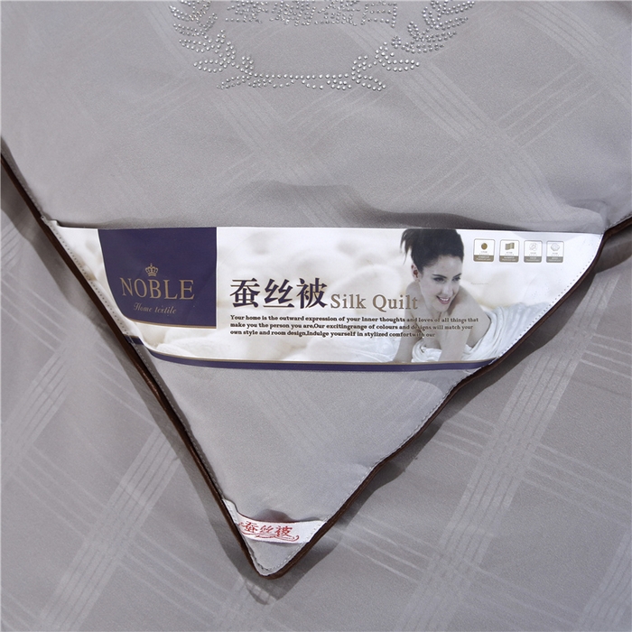 91家纺网 家纺一手货源 找家纺 前程家纺2025被夏被春秋被冬被芯双胎被二合一拉链款子母被绅士灰