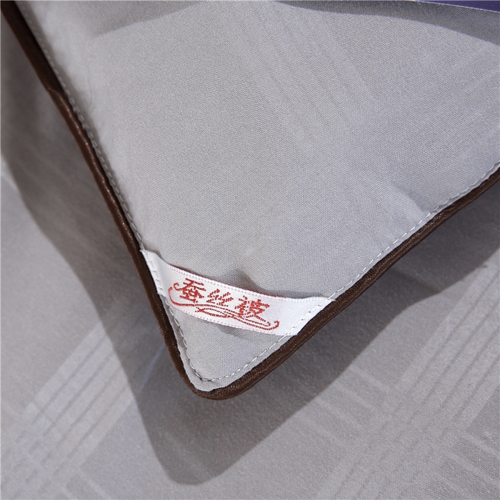 91家纺网 家纺一手货源 找家纺 前程家纺2025被夏被春秋被冬被芯双胎被二合一拉链款子母被绅士灰