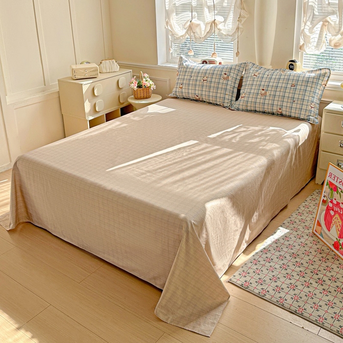 91家纺网 家纺一手货源 找家纺 （总）鸿琪家纺 2025新款全棉12868单床单