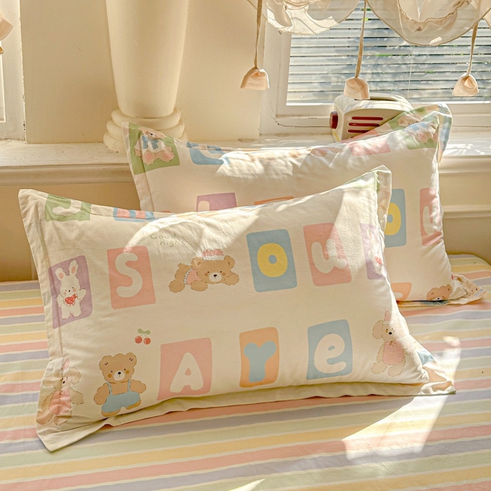 91家纺网 家纺一手货源 找家纺 （总）鸿琪家纺 2025新款全棉12868单枕套