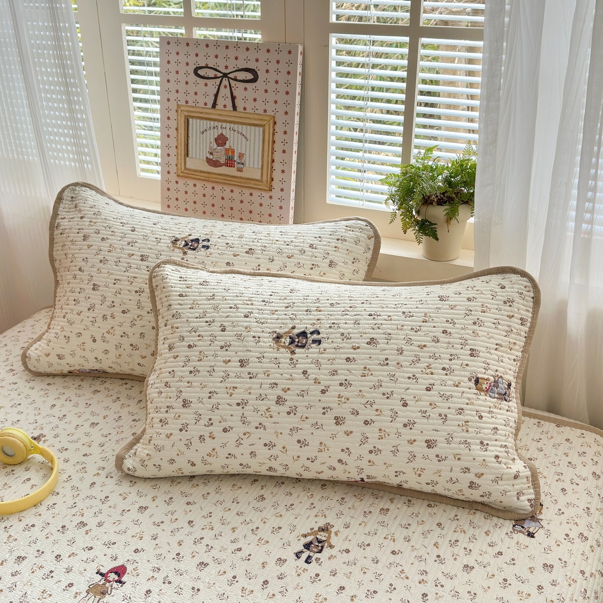 91家纺网 家纺一手货源 找家纺 老帅的工厂店 2026新款三角针泡芙夏被床盖四件套 小红帽