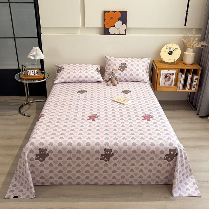 91家纺网 家纺一手货源 找家纺 （总）芃成家纺 2026春夏新款全棉纯棉加厚老粗布单床单床单单件床单三件套