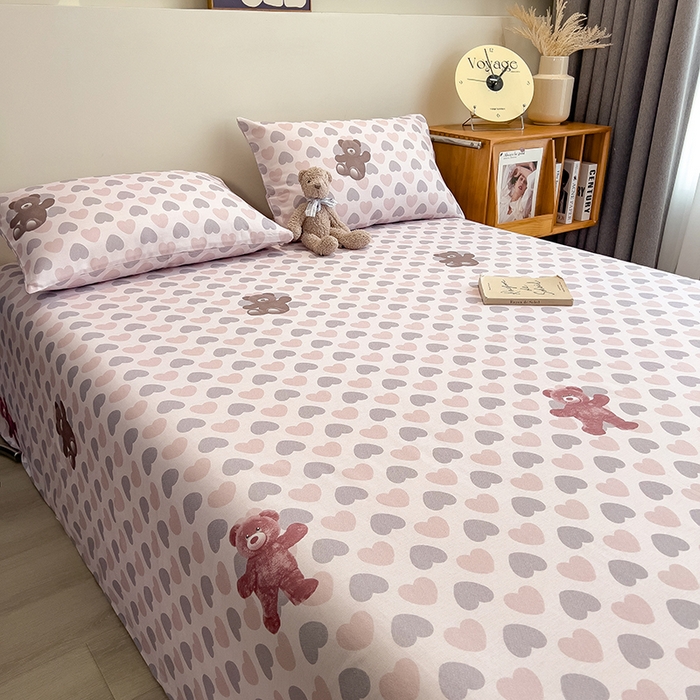 91家纺网 家纺一手货源 找家纺 （总）芃成家纺 2026春夏新款全棉纯棉加厚老粗布单床单床单单件床单三件套