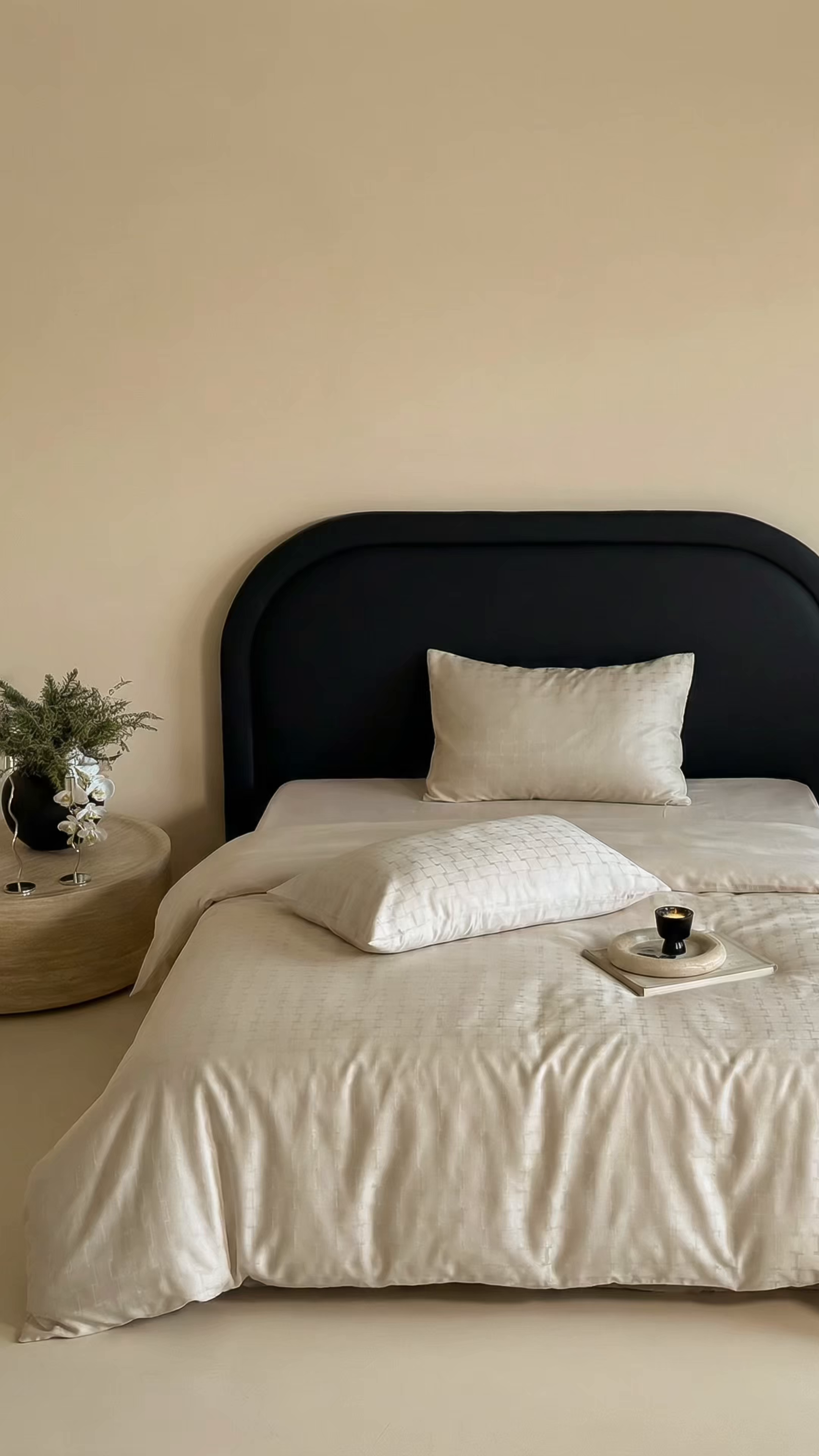 91家纺网 家纺一手货源 找家纺 FORTWO家纺原创设计（FOR TWO家纺） 2026春夏新款60支兰精天丝浮雕提花四件套（[活动报名最低控价(基础价)]具体如下:小号278，中号358，大号398 床笠+10元） 卢浮秘境