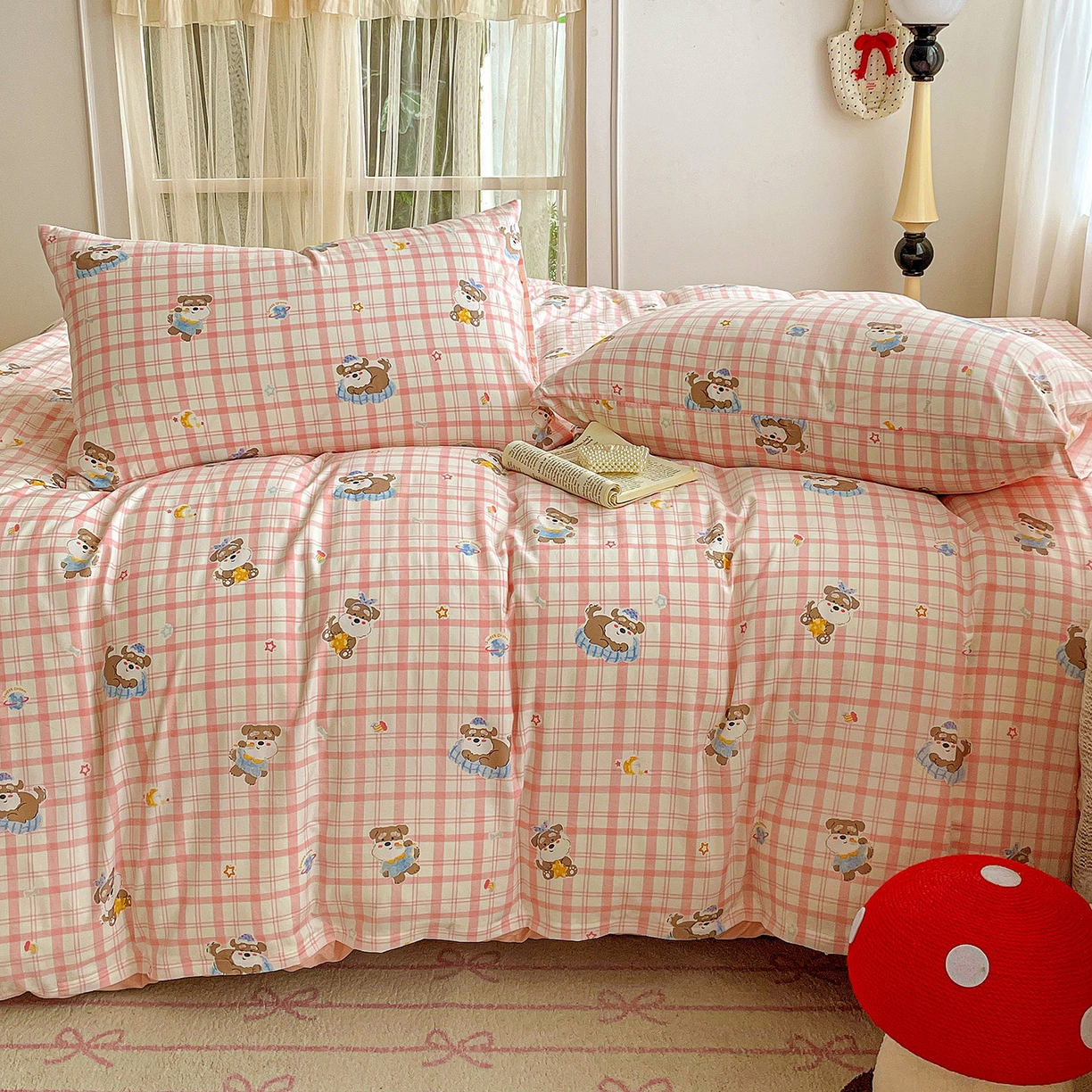 91家纺网 家纺一手货源 找家纺 （总）纽缦家纺 2026春夏新款A类水洗棉四件套