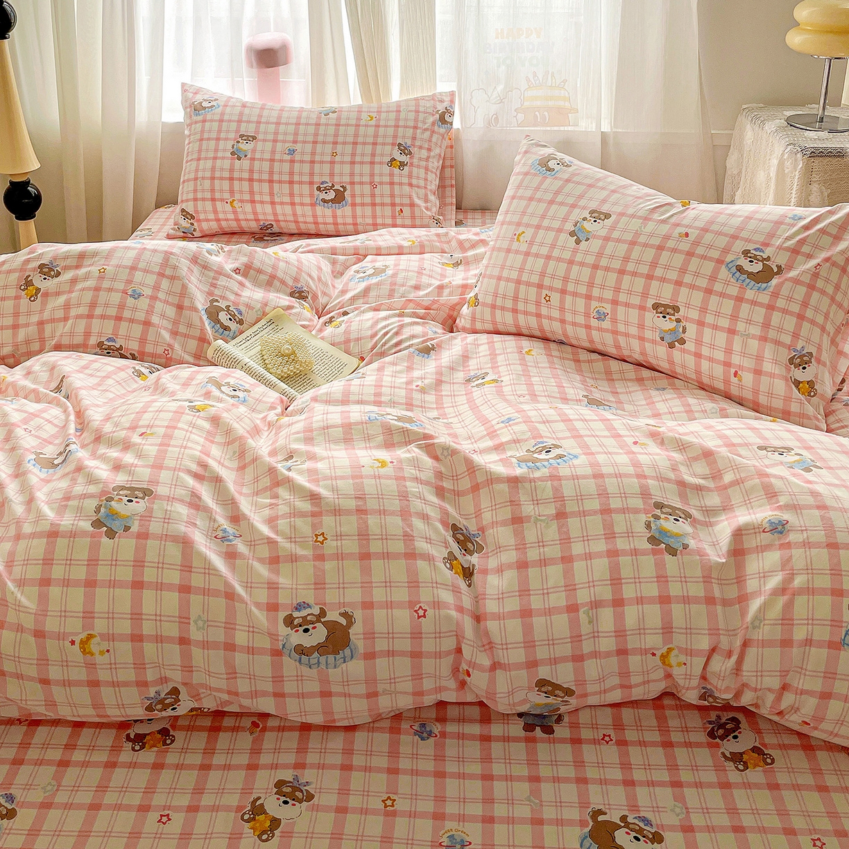 91家纺网 家纺一手货源 找家纺 （总）纽缦家纺 2026春夏新款A类水洗棉四件套