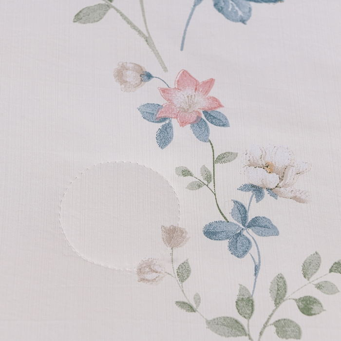 91家纺网 家纺一手货源 找家纺 千嘻汇 2026新款水洗天丝真丝夏被四件套夏凉被空调被 花未央